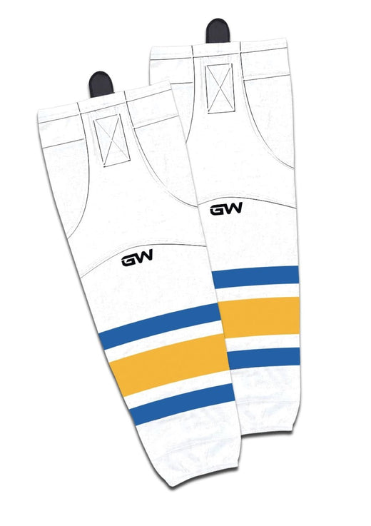 Gamewear 8500 Pro Team Performance Hockey Socks, Buffalo Sabres Away Colours, Assorted Sizes