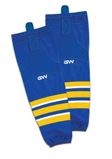 Gamewear 8500 Pro Team Performance Hockey Socks, Buffalo Sabres Home Colours, Assorted Sizes