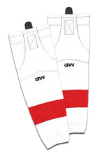 Gamewear 8500 Pro Team Performance Hockey Socks, Detroit Red Wings Away Colours, Assorted Sizes