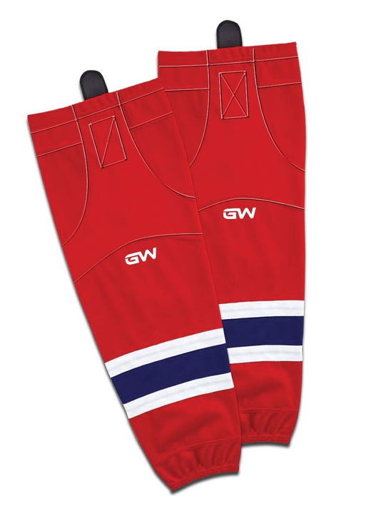 Gamewear 8500 Pro Team Performance Hockey Socks, Montreal Canadiens Home Colours, Assorted Sizes