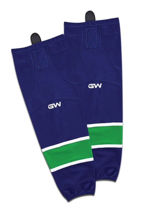 Gamewear 8500 Pro Team Performance Hockey Socks, Vancouver Canucks Home Colours, Assorted Sizes