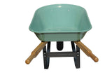Garden Club 1-Wheel Steel Wheelbarrow for Garden/Yard, Rust-resistant, 5-cu-ft image 6