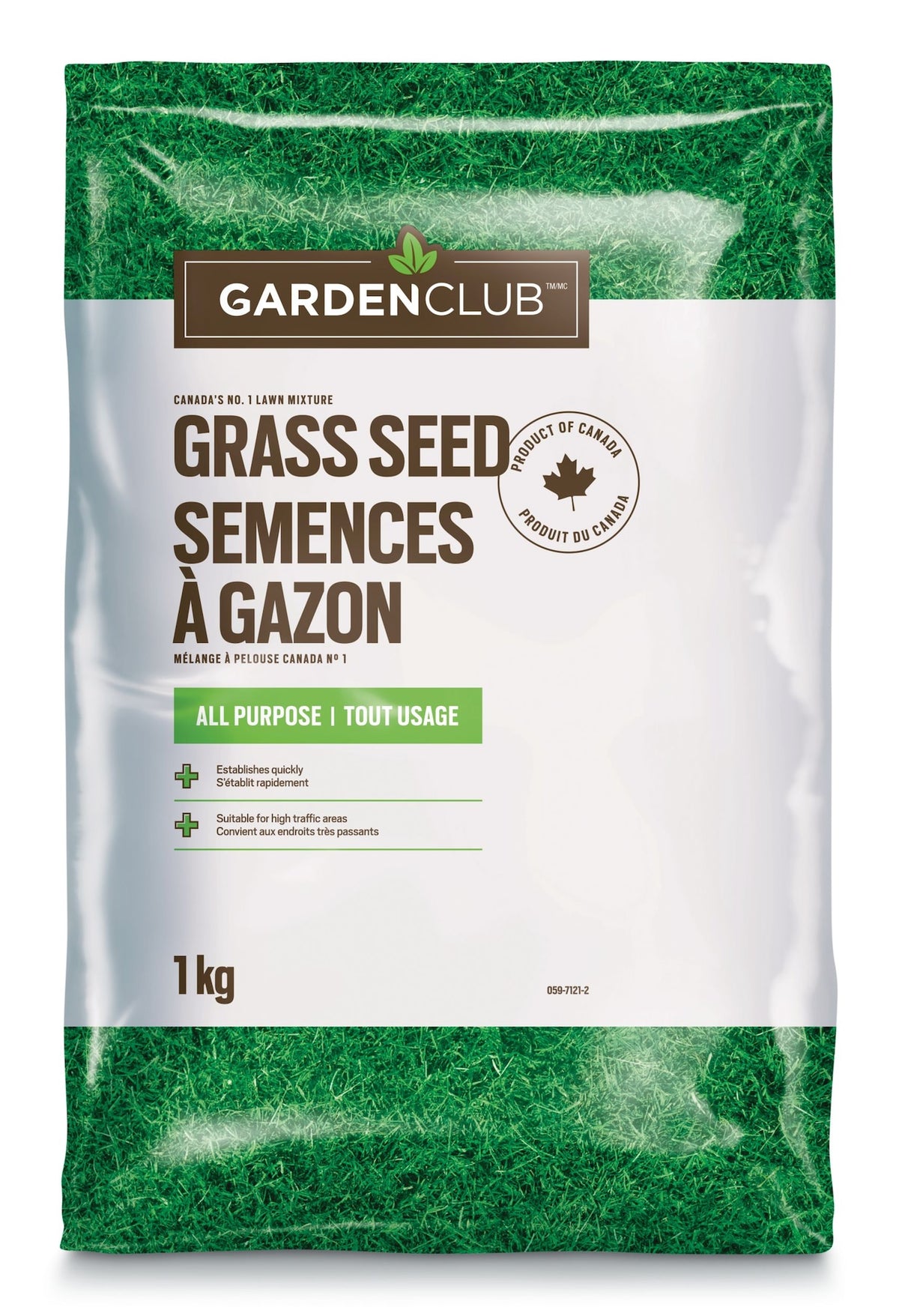 Garden Club All Purpose Grass Seed, 1-kg