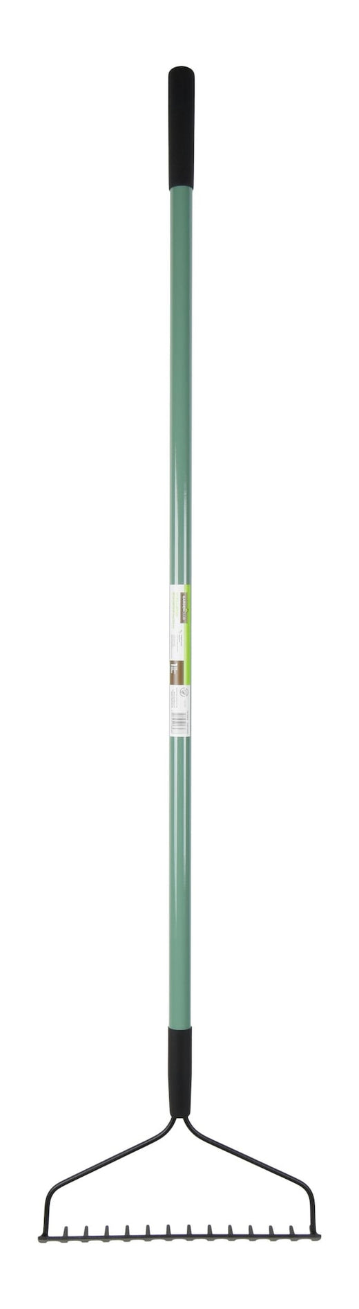 Garden Club Fibreglass 14-Tine Garden Bow Rake with 6-in Cushion Grip