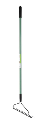 Garden Club Fibreglass 14-Tine Garden Bow Rake with 6-in Cushion Grip image 2