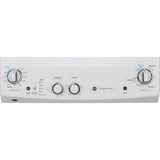 GE 27 in. Electric White 4.4 cu. ft. (I.E.C) Washer and 5.9 cu. ft. Dryer Laundry Centre product image 4