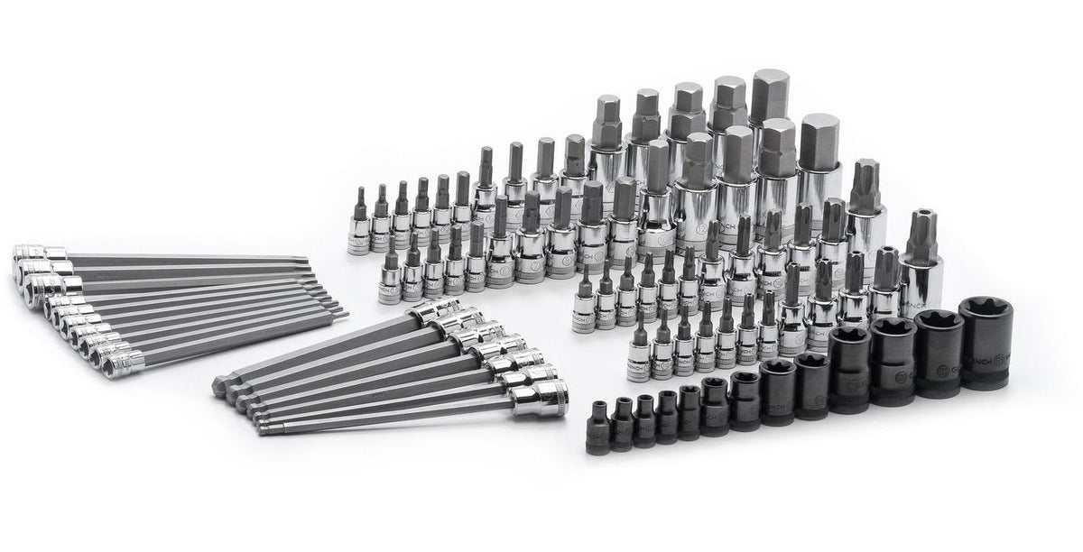 GearWrench Bit Socket Set, 84-pc, SAE/Metric