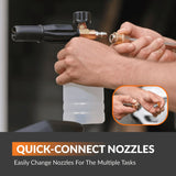 Giraffe Tools Grandfalls G20 Wall Mounted 1900 PSI 2.2 GPM Brushless Electric Pressure Washer with 65-ft Retractable Hard Hose image 4