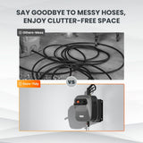 Giraffe Tools Grandfalls G20 Wall Mounted 1900 PSI 2.2 GPM Brushless Electric Pressure Washer with 65-ft Retractable Hard Hose image 6