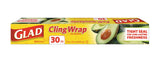 Glad Cling Plastic Wrap, 98-ft
