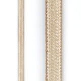 Globe 9-ft 16/2 Fabric Extension Cord, Right Angle Plug, 3 Outlets, Gold image 4