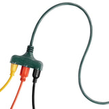 Globe Electric 50-ft 14/3 Outdoor Power Cord with Wireless Remote & 3 Grounded Outlets, Green image 4