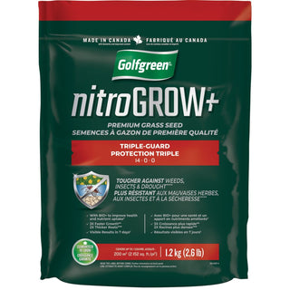 Golfgreen Nitrogrow+ Triple-Guard Grass Seed, 1.2kg