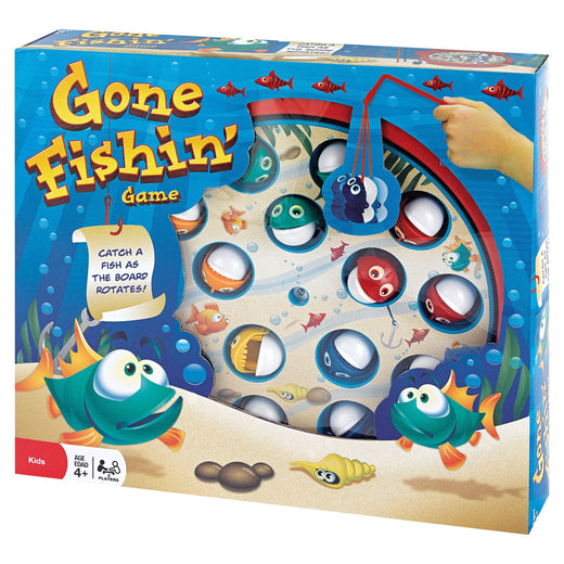 Gone Fishin' Hand-Eye Coordination Game, Multi-Coloured, 2 Players, Ages 4+