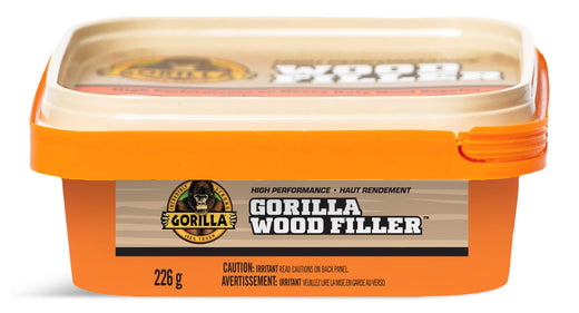 Gorilla Glue Interior/Exterior Wood Filler, For Cracks, Gouges & Holes, 8-oz