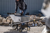 Gorilla Heavy-Duty Easy Pivot/Dump Steel Tub Wheelbarrow, Steel Tray, 6-cu-ft image 8