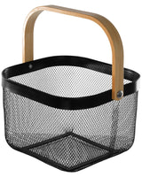 Gracious Living Wired Basket, Black