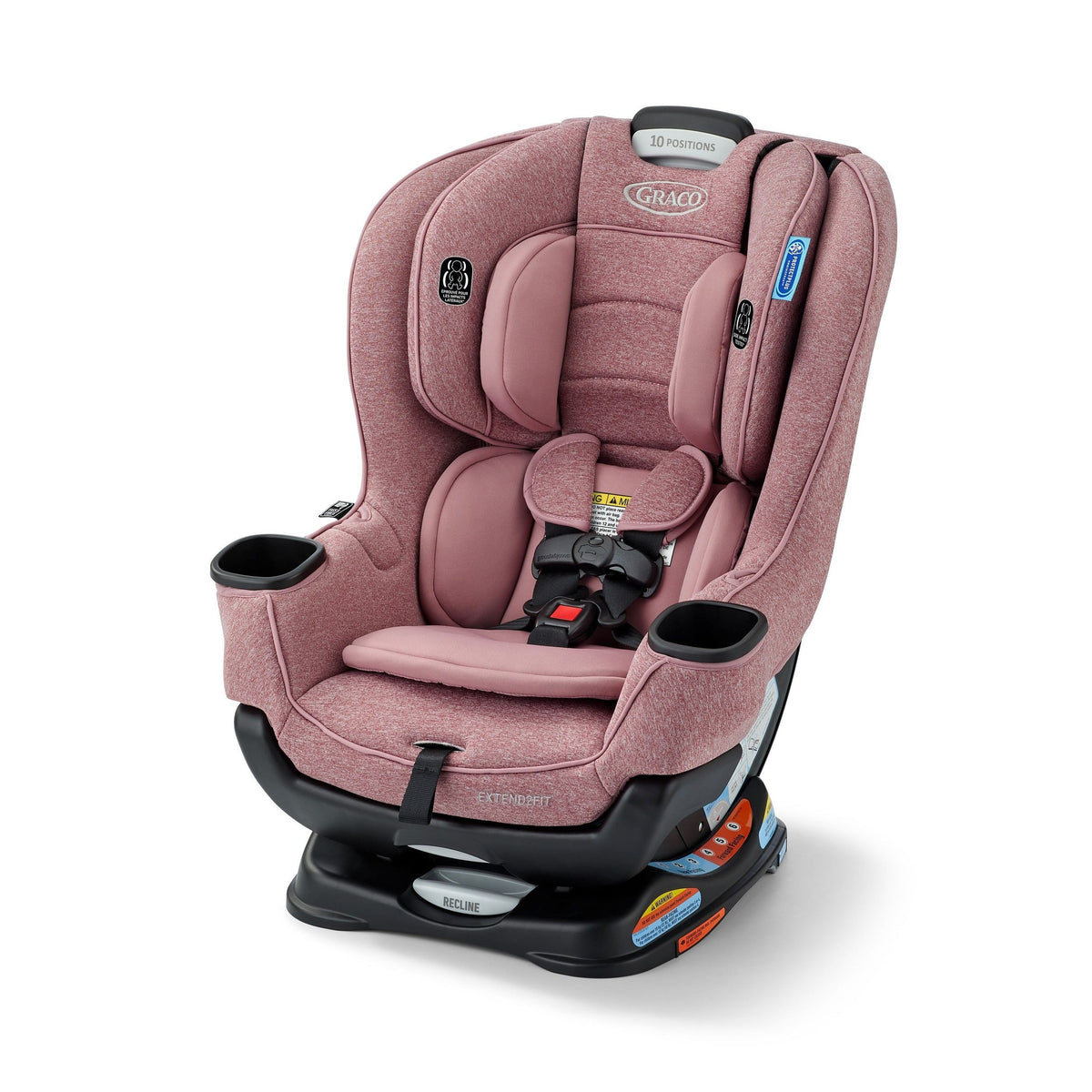 Graco Extend2Fit Convertible Car Seat – Safely Grows with Child from Rear-Facing to Forward-Facing, 1.8-30 kg (4-65 lb), Talia