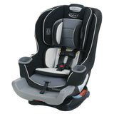Graco Extend2Fit Convertible Car Seat – Safely Grows with Child from Rear-Facing to Forward-Facing, 1.8-30 kg (4-65 lb), Gotham
