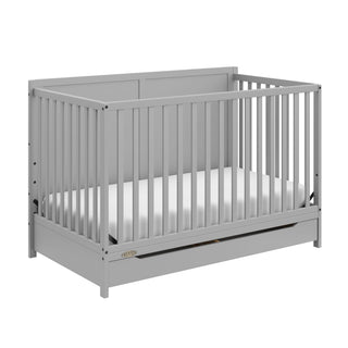 Graco Melrose 5-In-1 Convertible Crib, Grey