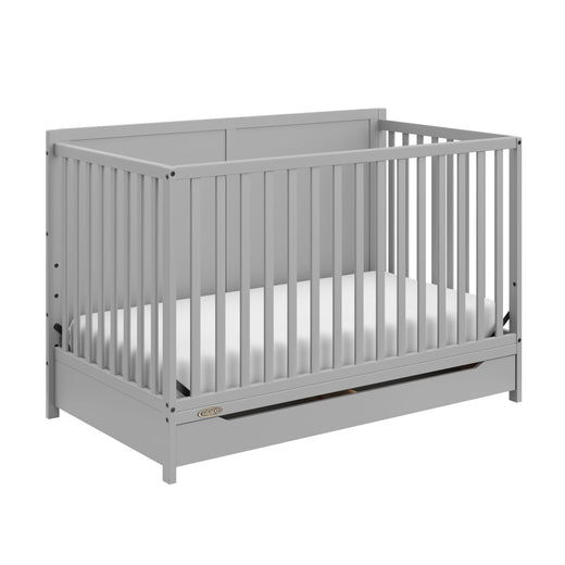 Graco Melrose 5-In-1 Convertible Crib, Grey