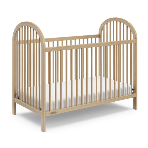 Graco Olivia 3-In-1 Driftwood Convertible Crib with Adjustable Base