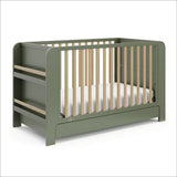 Graco Read-with-Me 4-in-1 Crib with Drawer - Olive/Driftwood