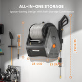 Grandfalls Pressure Washer 2100 PSI,with 100ft retractable soft hose image 7