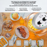 Granitestone Glass Air Fryer, Silver image 4