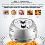 Granitestone Glass Air Fryer, Silver image 6