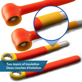 Gray Tools 1/2-in Drive Socket Extension, 1000V Insulated, 15-in image 3