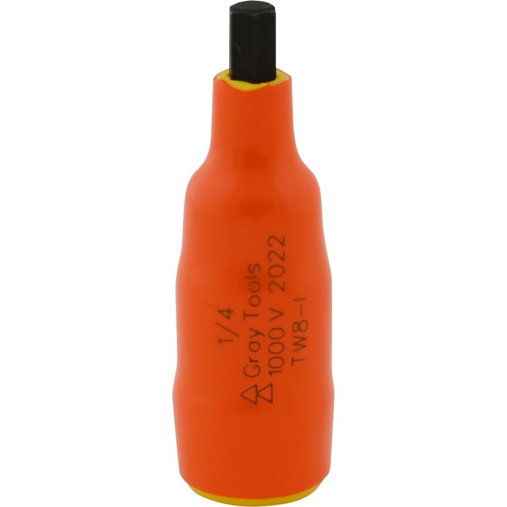 Gray Tools 3/8-in Drive Standard Length Hex Head, Assorted Sizes, SAE, 1000V Insulated