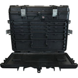 Gray Tools Mobile Tool Chest, 3 Small, 1 Medium & 1 Large Drawer, Black image 2