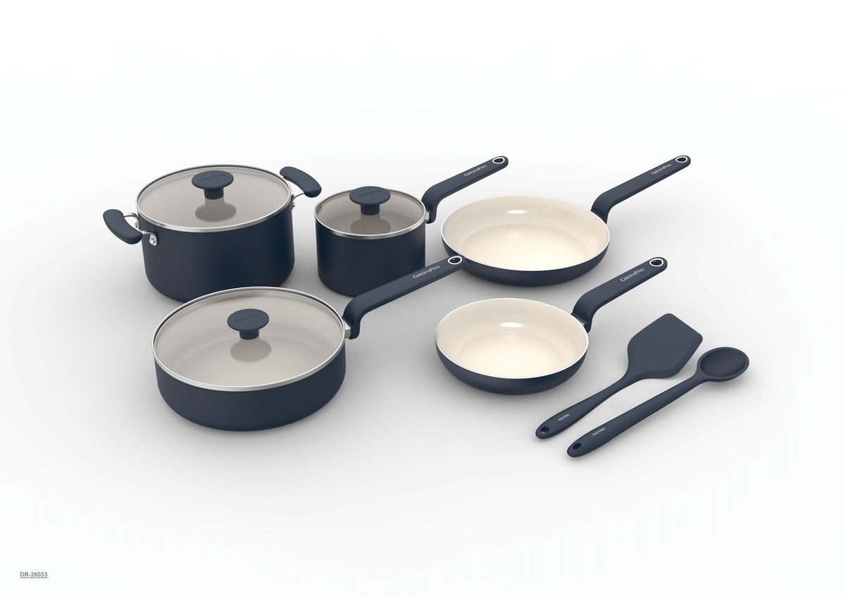 GreenPan Rio Advanced 10piece Cookware Set - Twilight