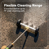 Greenworks 2-in-1 Water Broom & Undercarriage Cleaner, Pressure Washer Attachment image 2