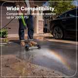 Greenworks 2-in-1 Water Broom & Undercarriage Cleaner, Pressure Washer Attachment image 3