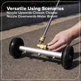 Greenworks 2-in-1 Water Broom & Undercarriage Cleaner, Pressure Washer Attachment image 6