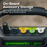 Greenworks 2500PSI 2.0GPM Electric Pressure Washer image 3