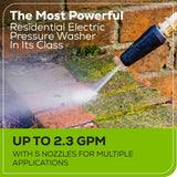 Greenworks 2700PSI 1.2GPM Electric Pressure Washer image 4