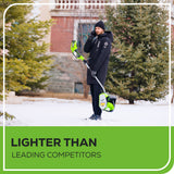 Greenworks 40V Cordless Snow Shovel, 12-in (Tool Only) image 7