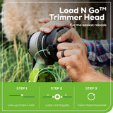 Greenworks 60V 13-in String Trimmer & 540CFM/140MPH Blower Combo Kit with 4.0Ah Battery & Charger image 4