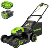 Greenworks 60V 17-in Push Lawn Mower with 4.0 Ah Battery & 3A Charger image 4