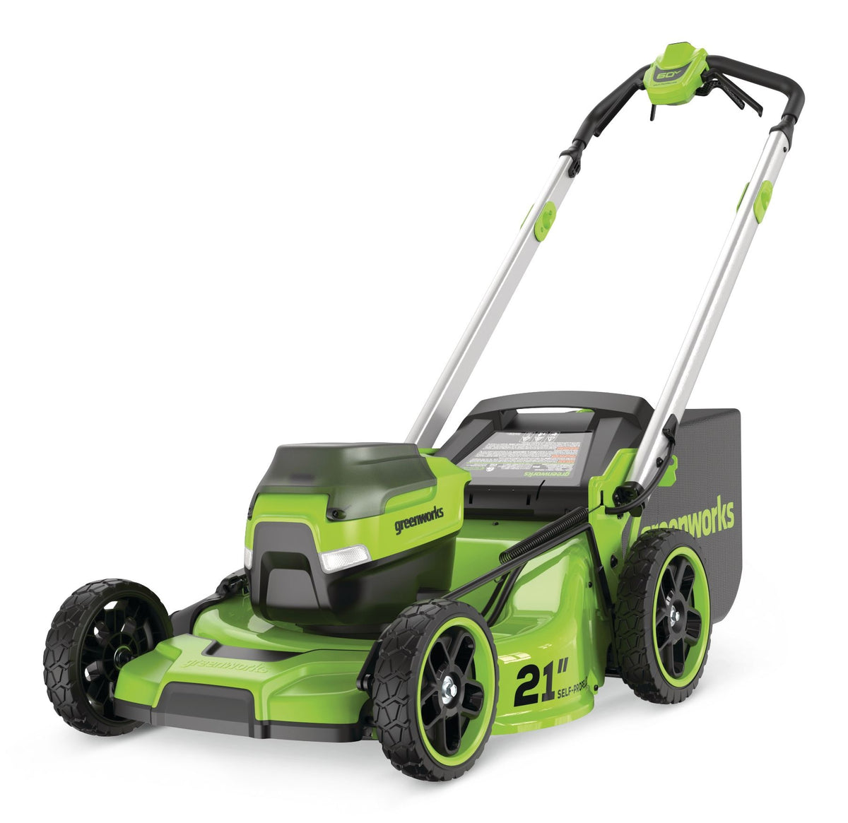 Greenworks 60V 21-in Self-Propelled Lawn Mower with 5.0 Ah Battery & 3A Charger