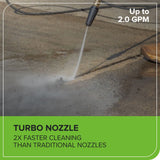 Greenworks 60V 3000PSI 2.0GPM Hybrid AC/DC Pressure Washer, Tool Only image 3