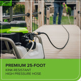 Greenworks 60V 3000PSI 2.0GPM Hybrid AC/DC Pressure Washer, Tool Only image 4