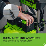 Greenworks 60V 3000PSI 2.0GPM Hybrid AC/DC Pressure Washer, Tool Only image 8