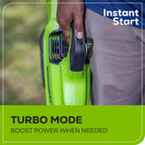 Greenworks 60V 630CFM 170MPH Leaf Blower 2.5Ah Battery 3A Charger image 4