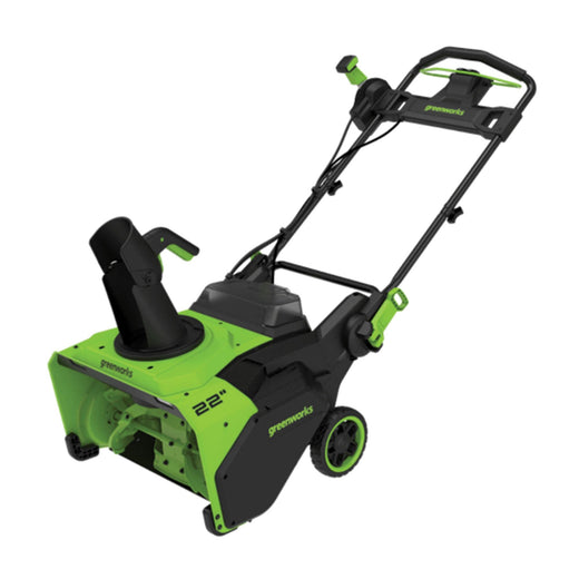 Greenworks 60V 6Ah Single Stage Cordless Snowblower, 22-in