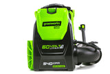 Greenworks Pro 60 V 160 MPH - 540 CFM Lithium-ion Backpack Leaf Blower, Tool Only image 4