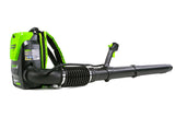 Greenworks Pro 60 V 160 MPH - 540 CFM Lithium-ion Backpack Leaf Blower, Tool Only image 5
